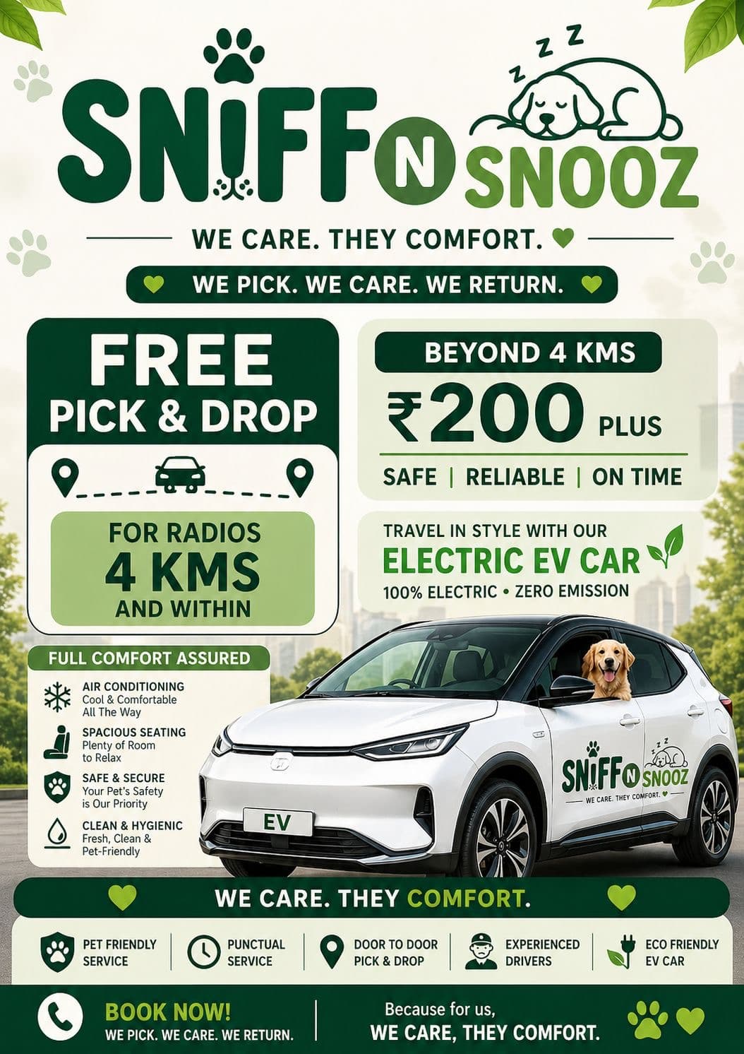 Stress-Free Pet Grooming with Pickup & Drop in Gurgaon